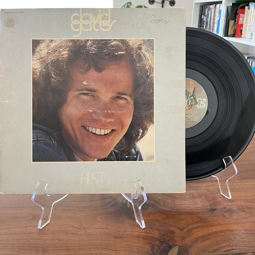 David Gates First Vinyl LP 1973 Elektra EKS-75066